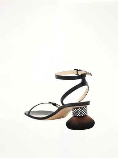 Loewe Petal Brush Heel Sandal | Thumbnail 2 Loewe Petal Brush Heel Sandal | Thumbnail 2