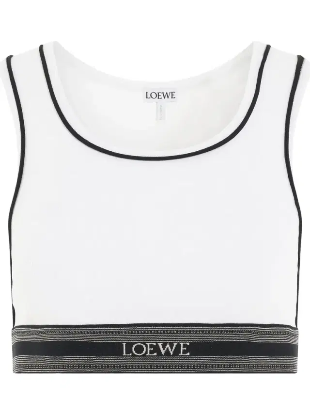 Logo Cropped Tank Top