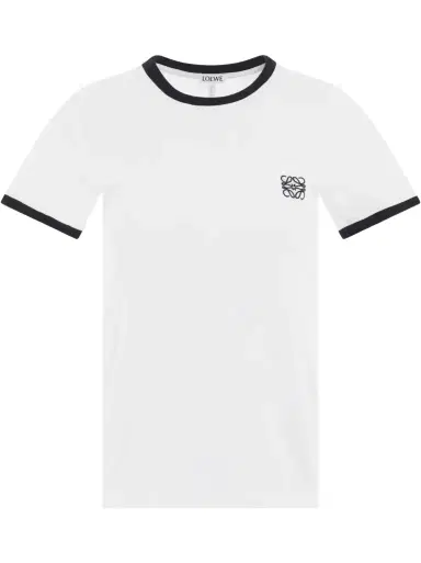 Loewe Anagram T-shirt in White/black | Thumbnail 1 Loewe Anagram T-shirt in White/black | Thumbnail 1