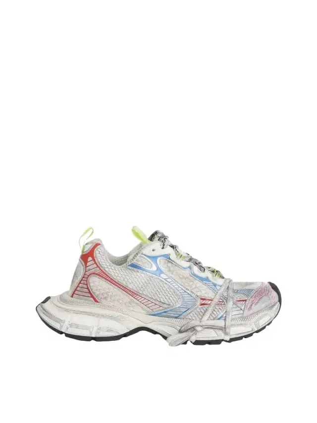 Balenciaga 3xl Sneaker in White/red/blue White