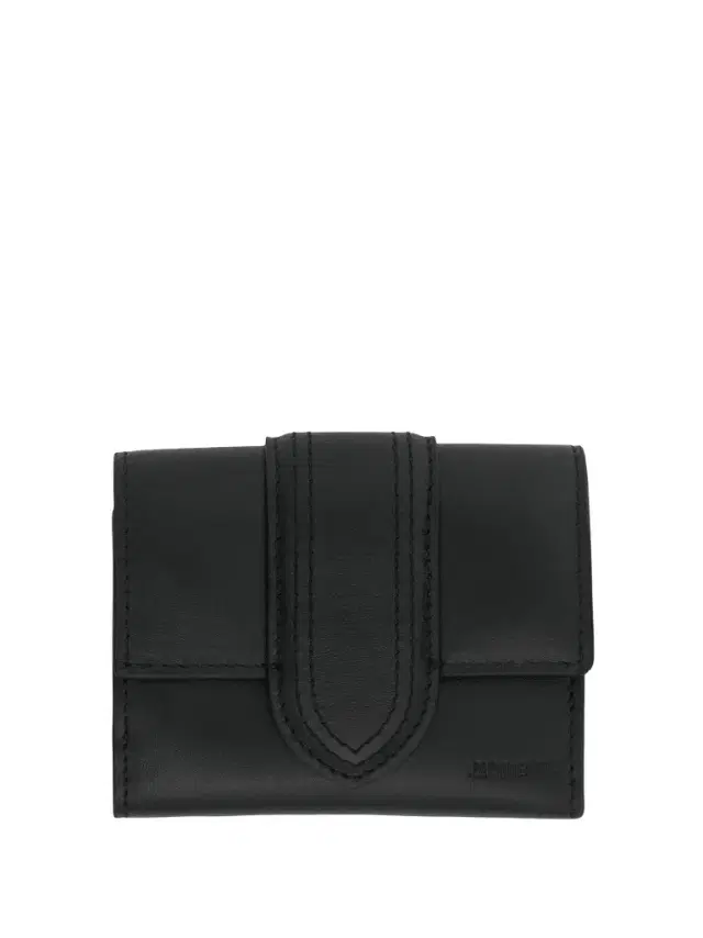 Jacquemus Le Compact Bambino Leather Pouch