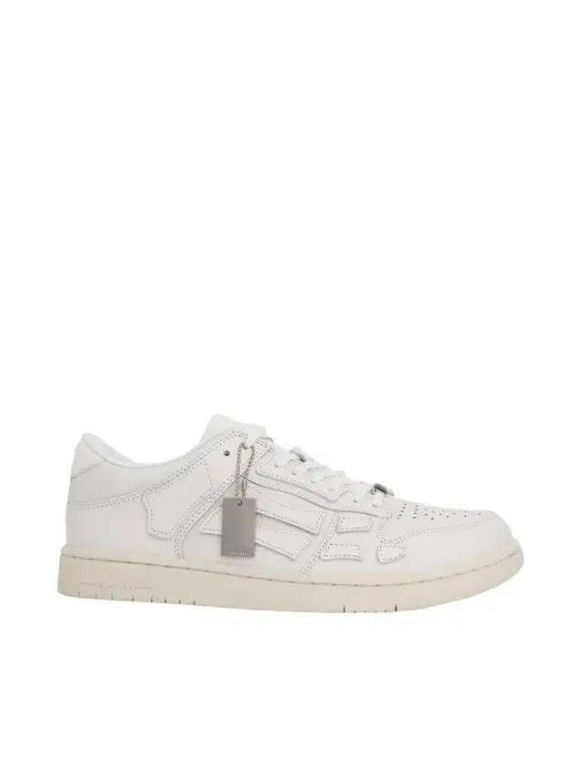 AMIRI Skeleton Sneaker in White/vintage White