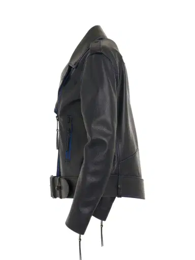 Off-White Vintage Oversize Leather Biker Jacket | Thumbnail 2 Off-White Vintage Oversize Leather Biker Jacket | Thumbnail 2