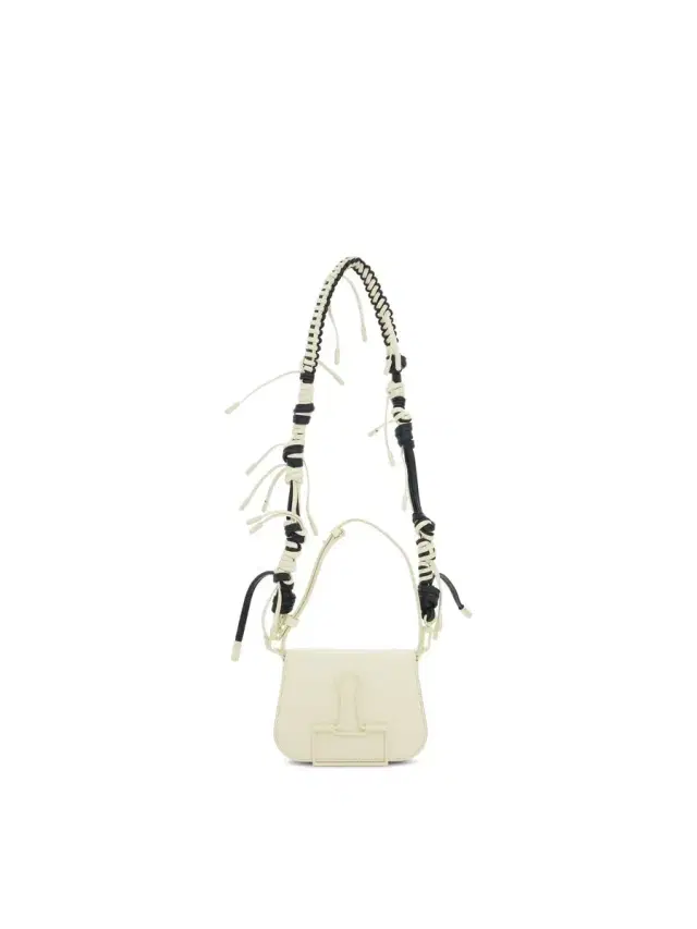 Off-White Skeleton Binder Crossbody Bag