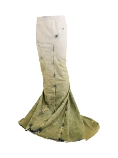 Rick Owens Moncler x Rick Owens AL Skirts in Acid Degrade Beige | Thumbnail 2