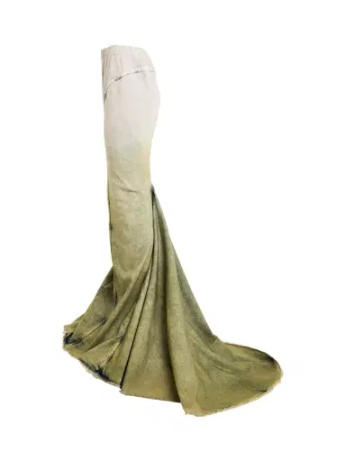 Rick Owens Moncler x Rick Owens AL Skirts in Acid Degrade Beige | Thumbnail 4