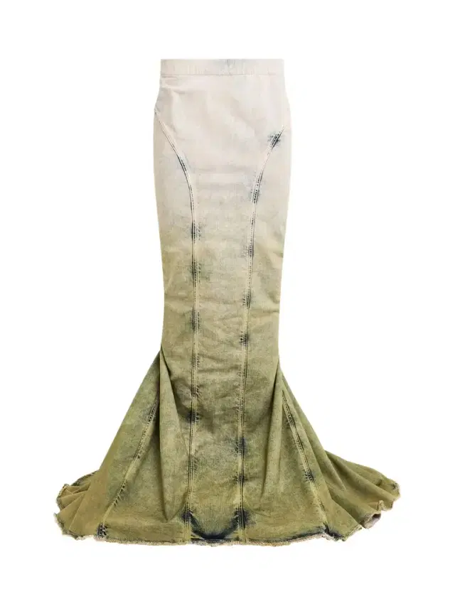 Rick Owens Moncler x Rick Owens AL Skirts in Acid Degrade Beige