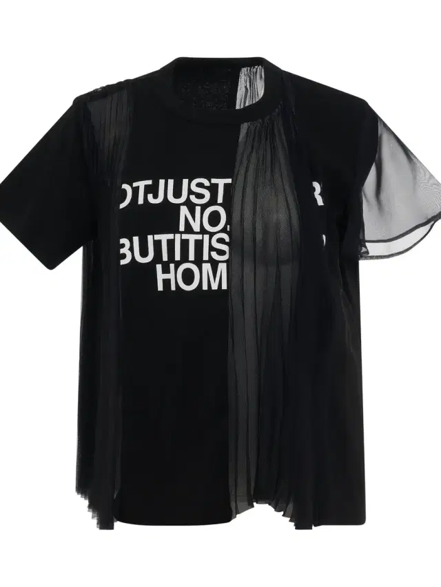 Sacai Classic Cotton Jersey T-shirts