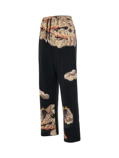 WOOYOUNGMI Volcano Print Sweatpants | Thumbnail 3 WOOYOUNGMI Volcano Print Sweatpants | Thumbnail 3