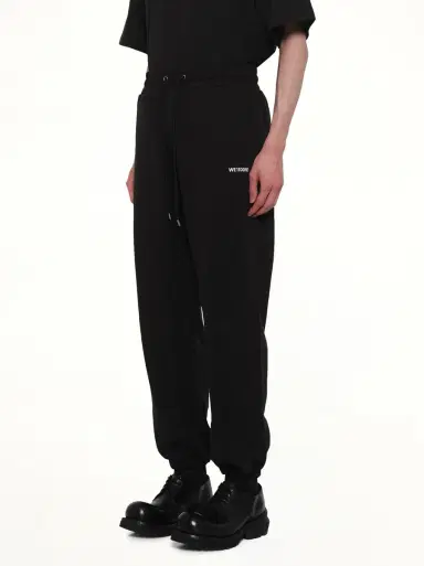 We11Done Logo Medium Lounge Pants | Thumbnail 2 We11Done Logo Medium Lounge Pants | Thumbnail 2