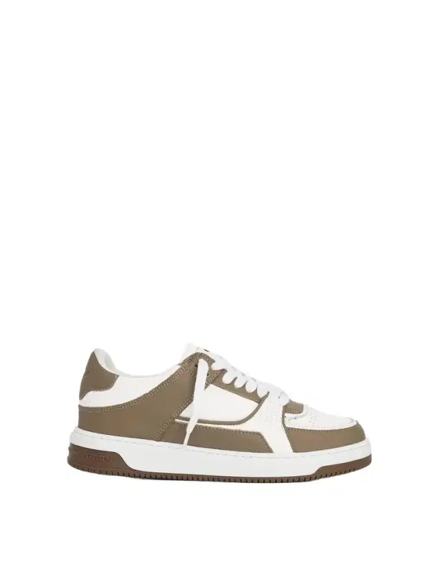 Represent Apex Low Sneaker in Hazel/white Brown