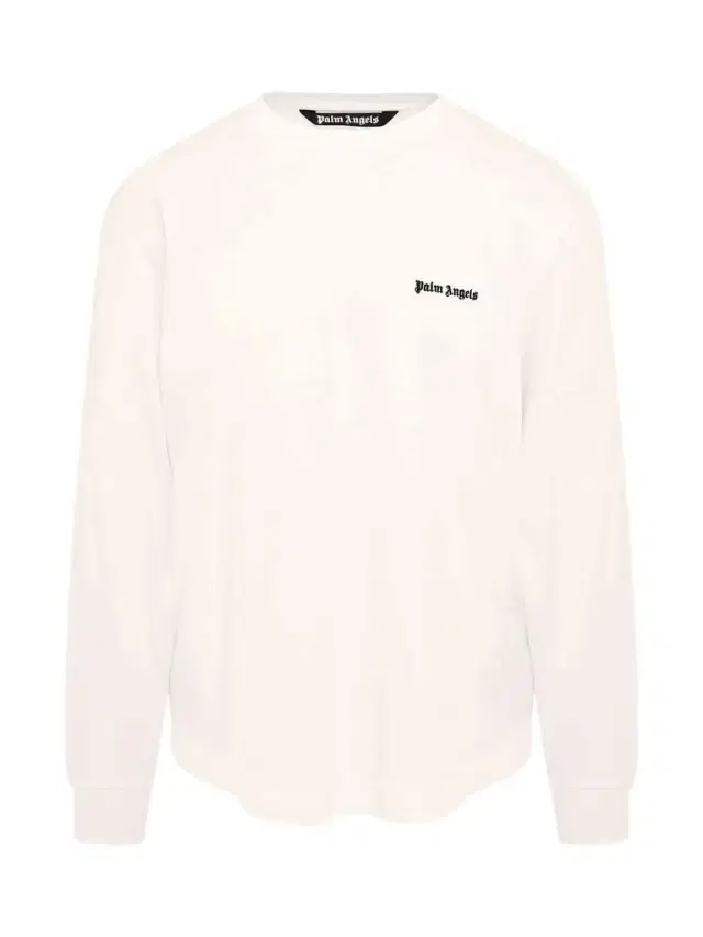 Palm Angels Embroidered Logo Long-sleeves T-shirt