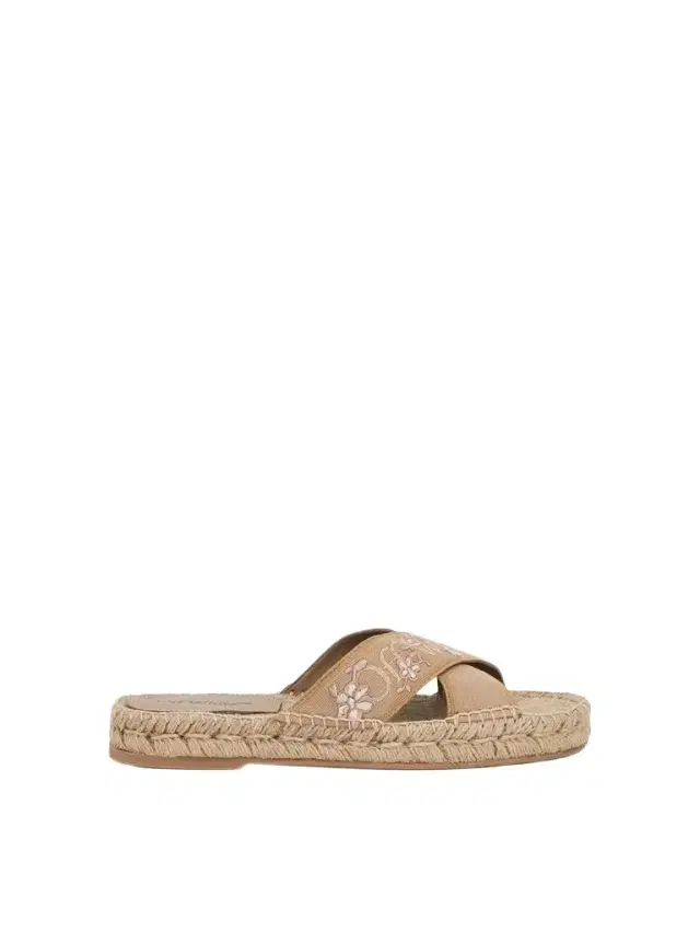 Off-White Romantic Criss Cross Espadrillas