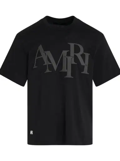 AMIRI Staggered Logo T-shirt | Thumbnail 1 AMIRI Staggered Logo T-shirt | Thumbnail 1