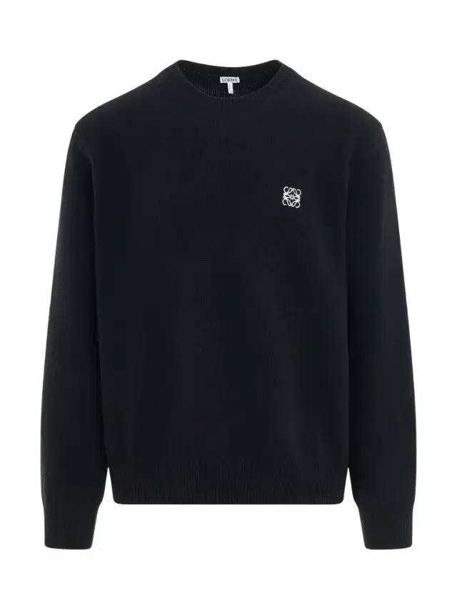 Loewe Anagram Embroidered Knit Sweater
