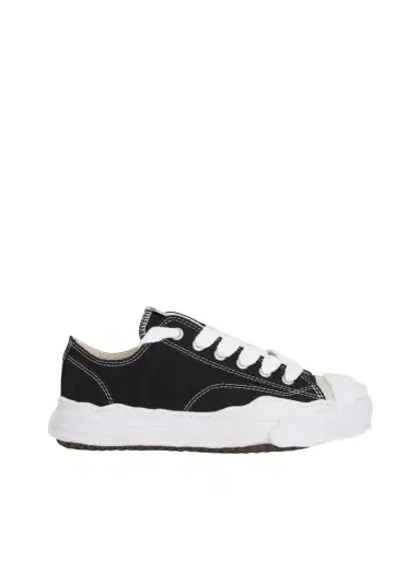 Maison MIHARA YASUHIRO Hank OG Sneaker in Black/white Black | Thumbnail 1
