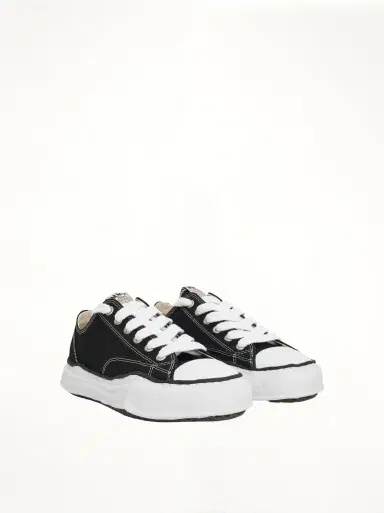 Maison MIHARA YASUHIRO Peterson OG Sneaker in Black/white Black | Thumbnail 3