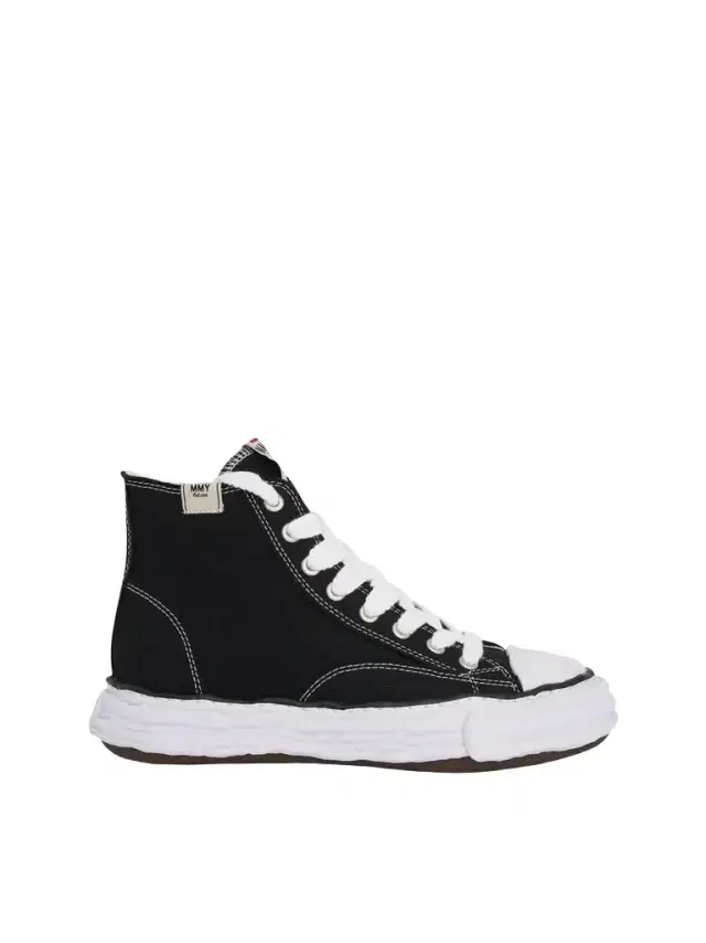Maison MIHARA YASUHIRO Peterson 23 OG High Sneaker in Black/white Black