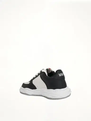 Maison MIHARA YASUHIRO Wayne OG Sole Sneaker in Black/white Black | Thumbnail 2