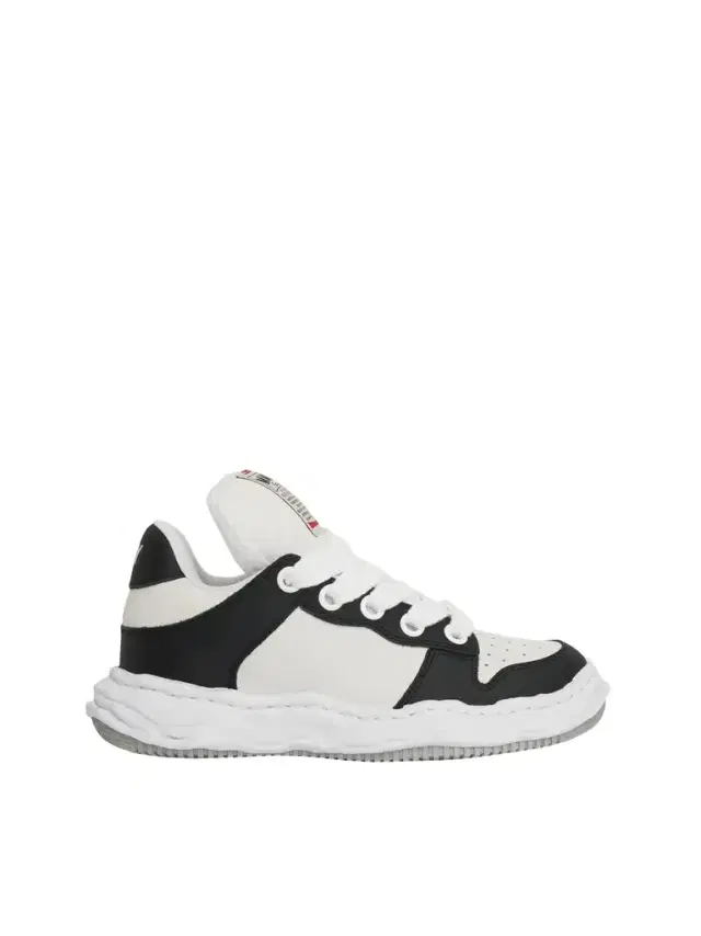 Maison MIHARA YASUHIRO Wayne OG Puffer Sneaker in Black/white Black