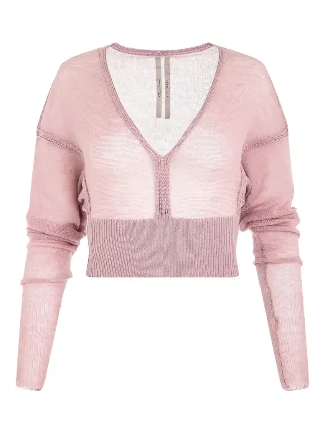 Rick Owens Long Sleeve V Knit Sweater