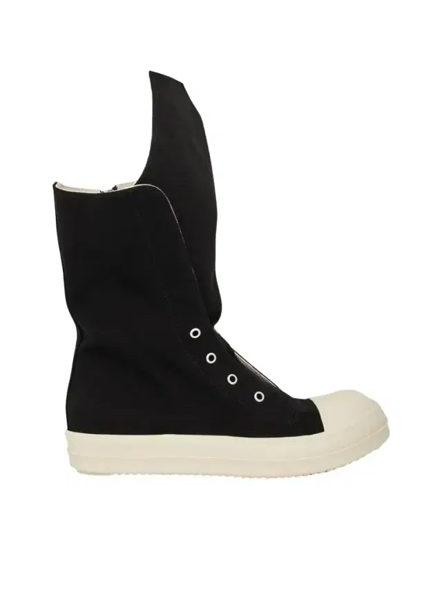 RICK OWENS DRKSHDW Boot Sneaker in Black/milk Black
