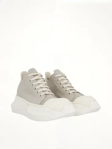 RICK OWENS DRKSHDW Abstract Sneaker in Pearl/milk White | Thumbnail 3