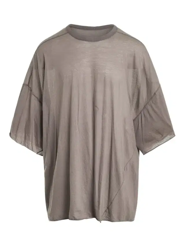 Rick Owens Tommy T-shirt in Dust Brown