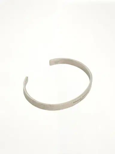 Maison Margiela Medium Margiela Logo Cuff Bracelet | Thumbnail 2