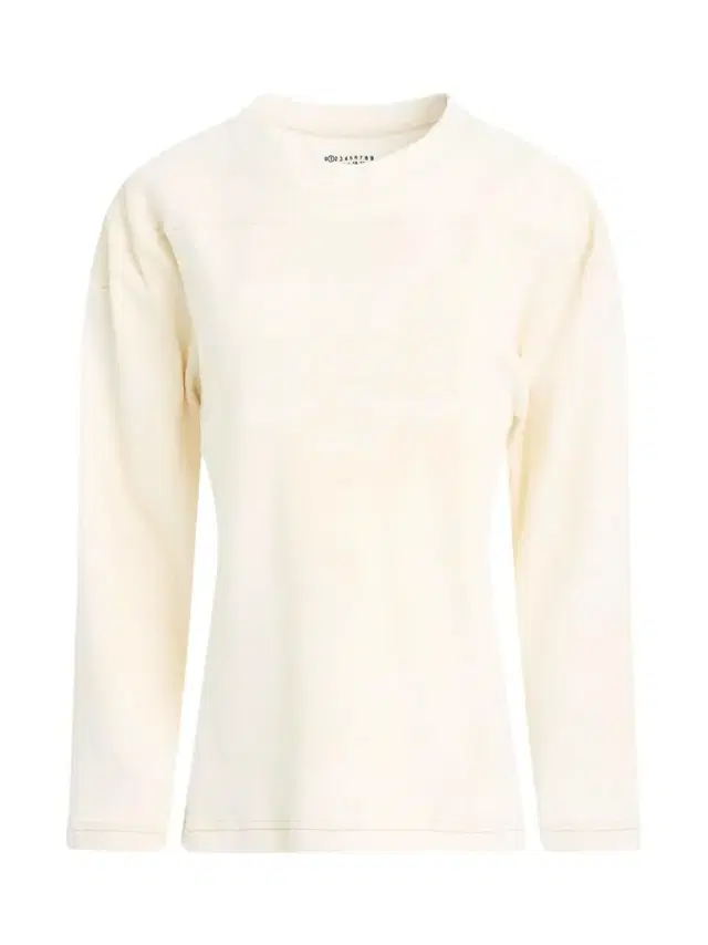Maison Margiela Rib Cotton Logo Sweatshirt