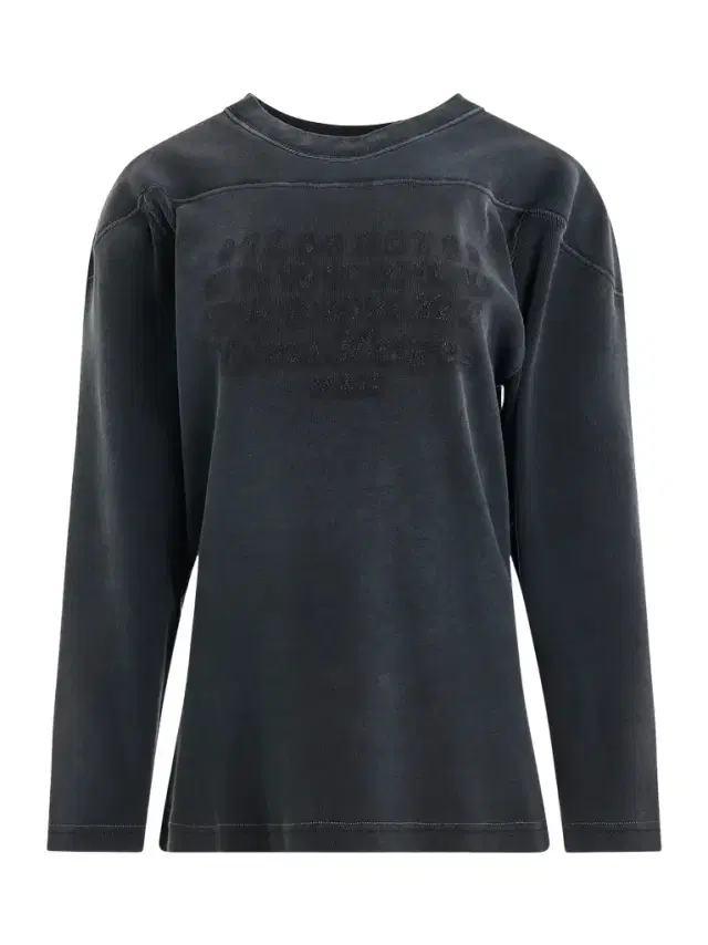 Maison Margiela Rib Cotton Logo Sweatshirt