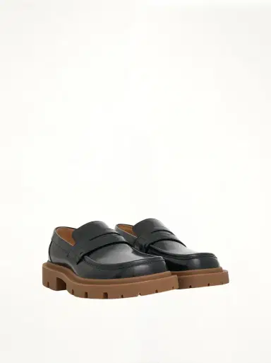Maison Margiela Ivy Loafer in Black/honey Black | Thumbnail 3