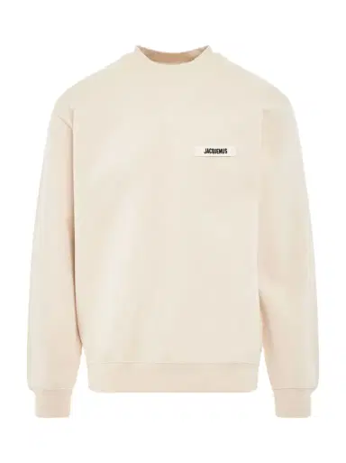 Jacquemus Gros Grain Logo Sweatshirt | Thumbnail 1 Jacquemus Gros Grain Logo Sweatshirt | Thumbnail 1