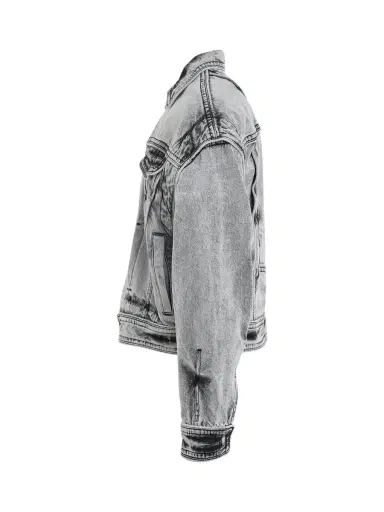 JUUNJ Sleeve Detachable Trucker Denim Jacket | Thumbnail 2 JUUNJ Sleeve Detachable Trucker Denim Jacket | Thumbnail 2