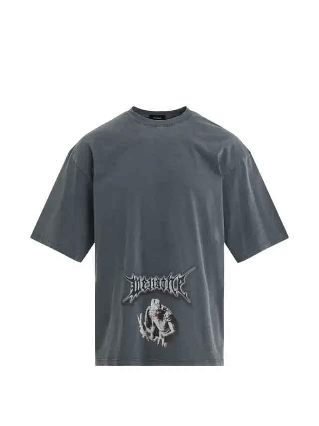We11Done Vintage Horror Print T-shirt