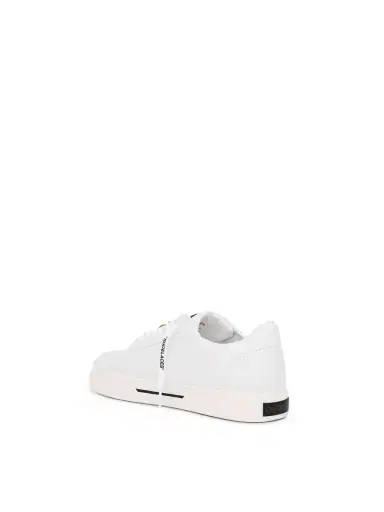 Off-White New Low Vulcanized Canvas Sneaker in White/black White | Thumbnail 2 Off-White New Low Vulcanized Canvas Sneaker in White/black White | Thumbnail 2