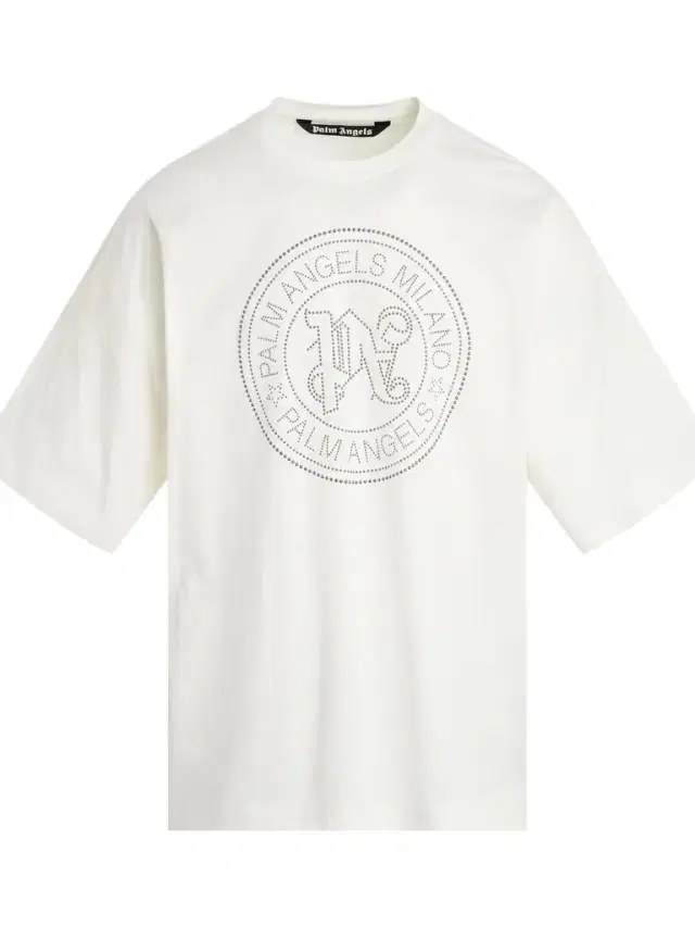 Palm Angels Milano Stud Loose Fit T-shirt