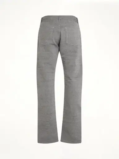 Maison Margiela Regular And Straight Pants in Caviar Grey | Thumbnail 4 Maison Margiela Regular And Straight Pants in Caviar Grey | Thumbnail 4