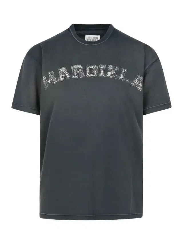 Maison Margiela Faded Logo Relaxed Fit T-shirt