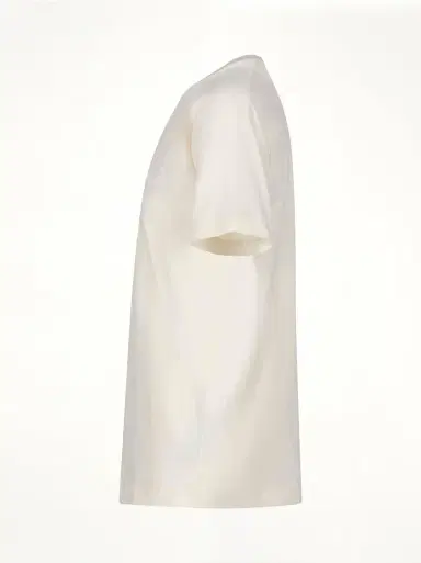 Maison Margiela Reverse Logo T-shirt in Ivory White | Thumbnail 2