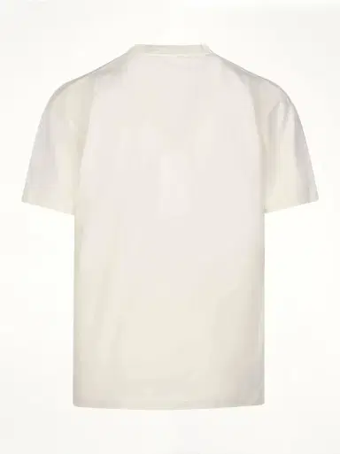 Maison Margiela Reverse Logo T-shirt in Ivory White | Thumbnail 4