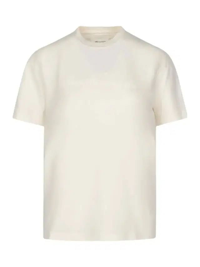 Maison Margiela Reverse Logo T-shirt in Ivory White