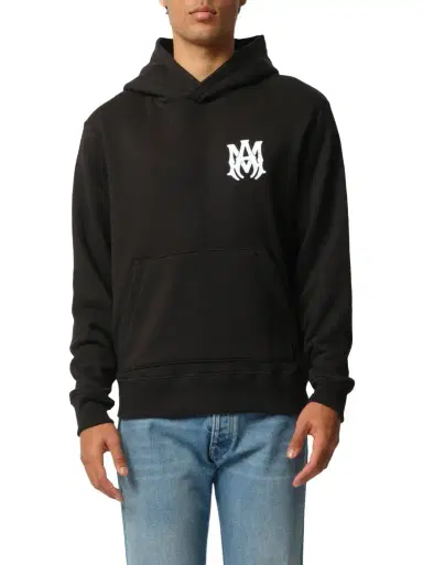 AMIRI MA Core Logo Hoodie in Black/white | Thumbnail 1 AMIRI MA Core Logo Hoodie in Black/white | Thumbnail 1