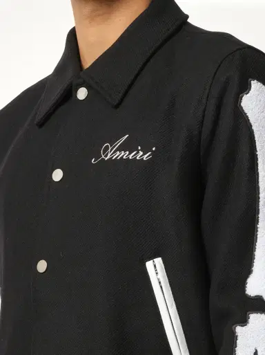 AMIRI Bones Jacket in Black/white | Thumbnail 2