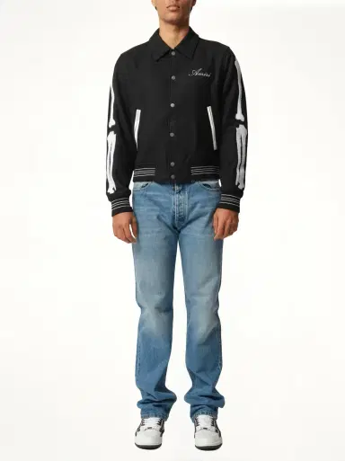 AMIRI Bones Jacket in Black/white | Thumbnail 4