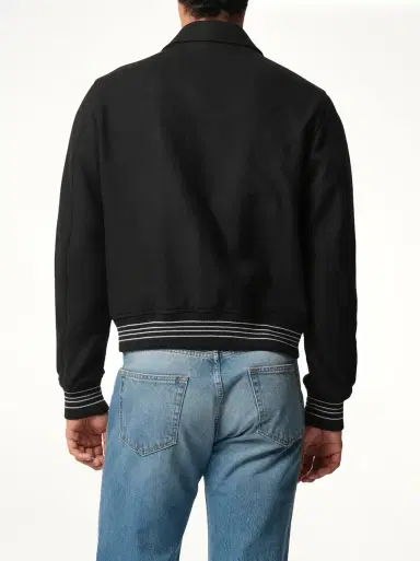 AMIRI Bones Jacket in Black/white | Thumbnail 6