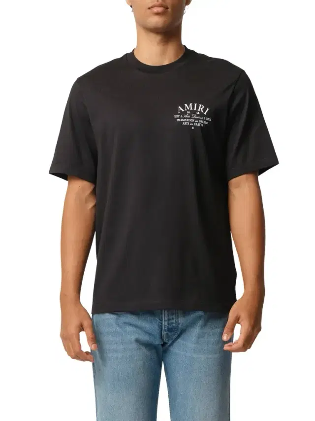 Amiri Arts District T-shirt in Black/white