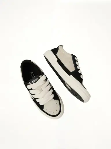 AMIRI Sunset Skate Low Sneaker in Birch/black Black | Thumbnail 4