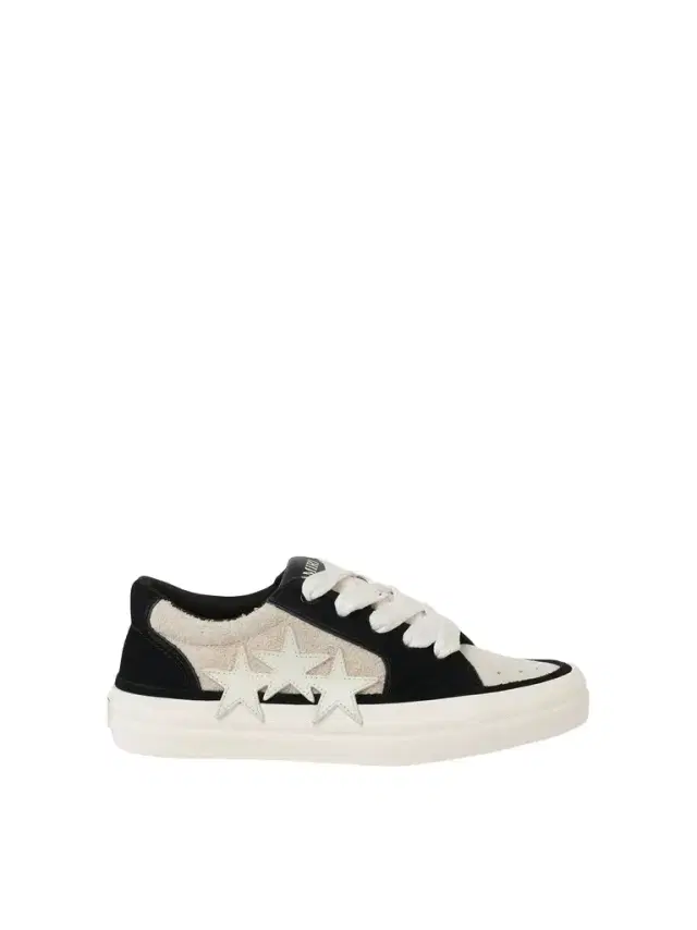 AMIRI Sunset Skate Low Sneaker in Birch/black Black