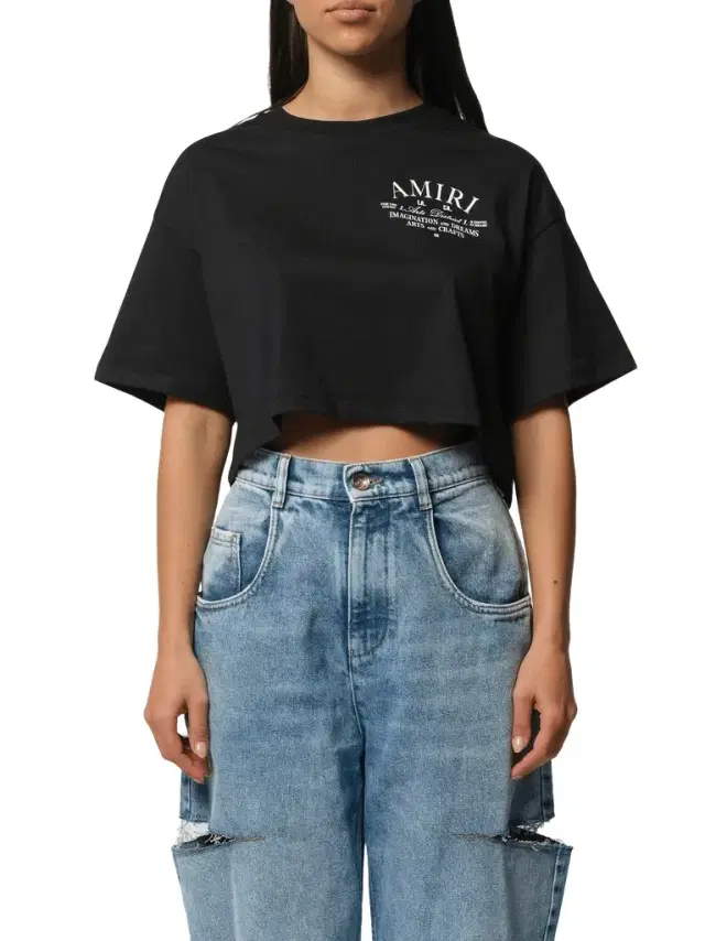 AMIRI Arts District Cropped T-shirt